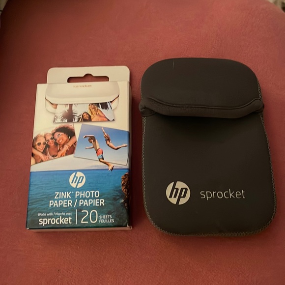 HP Cameras, Photo & Video Hp Sprocket Photo Printer Case 2 Count